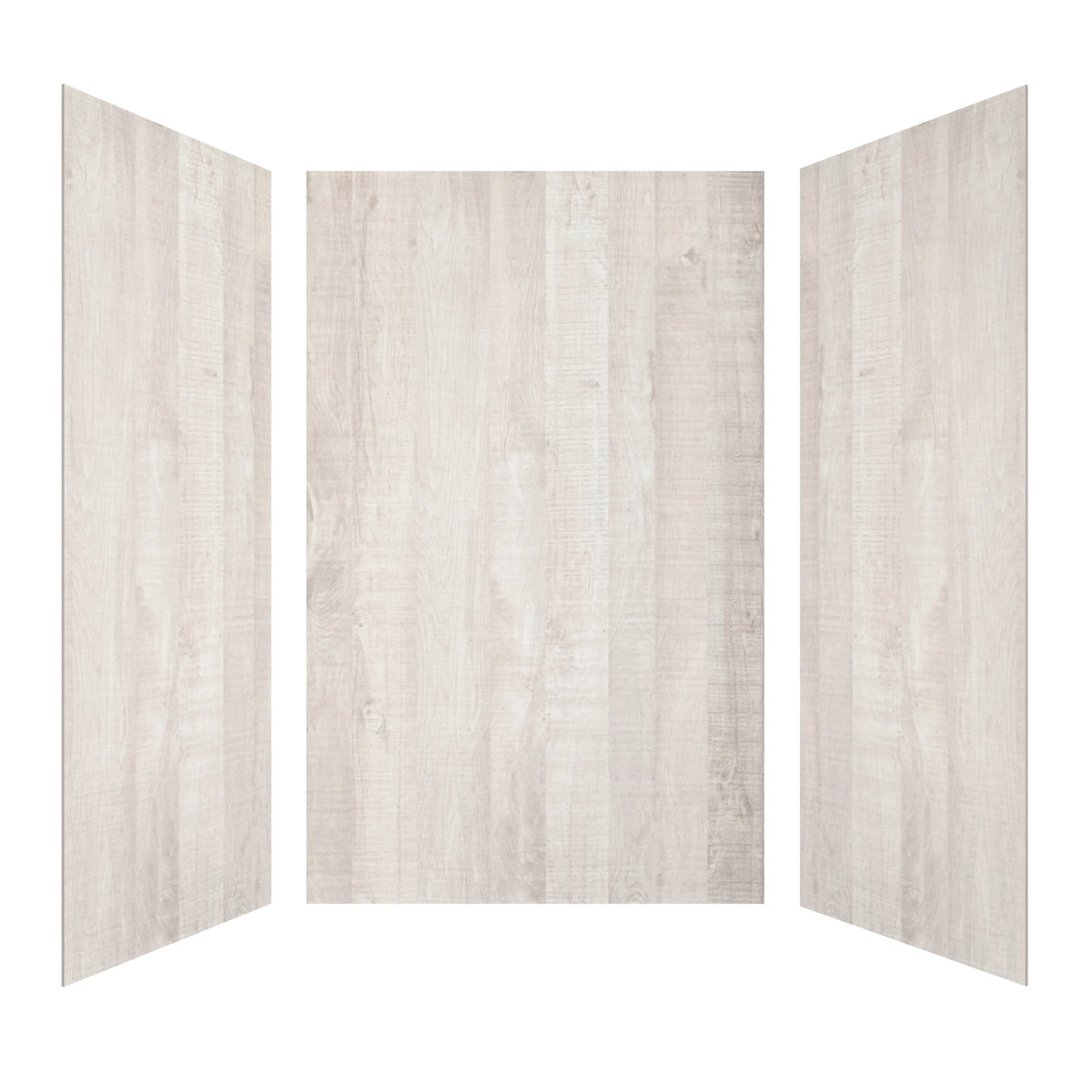 60"x36"x96" SMC Shower Wall Panels, Waterproof Grout-Free Shower Surround in 4 Finishes