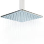 9-inch High Pressure Rainfall Shower Head ABS Square Showerhead