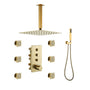 3 Functions 12 Inch Thermostatic Shower System