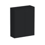 Slim Ebony Black Shaker RTA 24"-36"W x 30"/36"/42"H x 12"D 15-Size Standard Wall Cabinet with 2 Doors