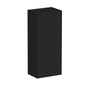 Slim Ebony Black Shaker RTA 9"-21"W x 30"/36"/42"H x 12"D 15-Size Single Door Standard Wall Cabinet