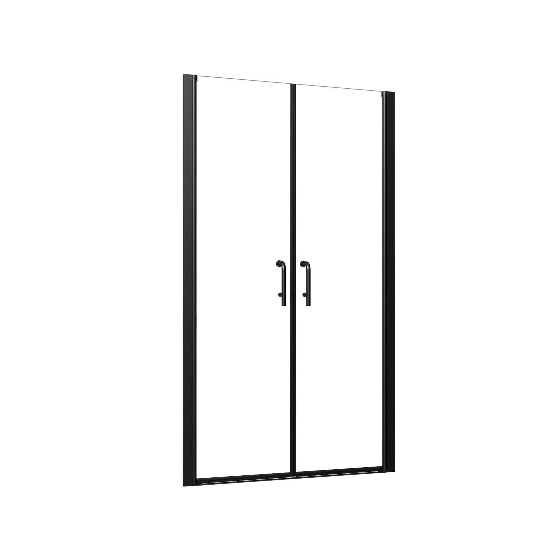 42" x 72" Framed Sliding Shower Door with Soft-Close Mechanism and 6mm Tempered Glass