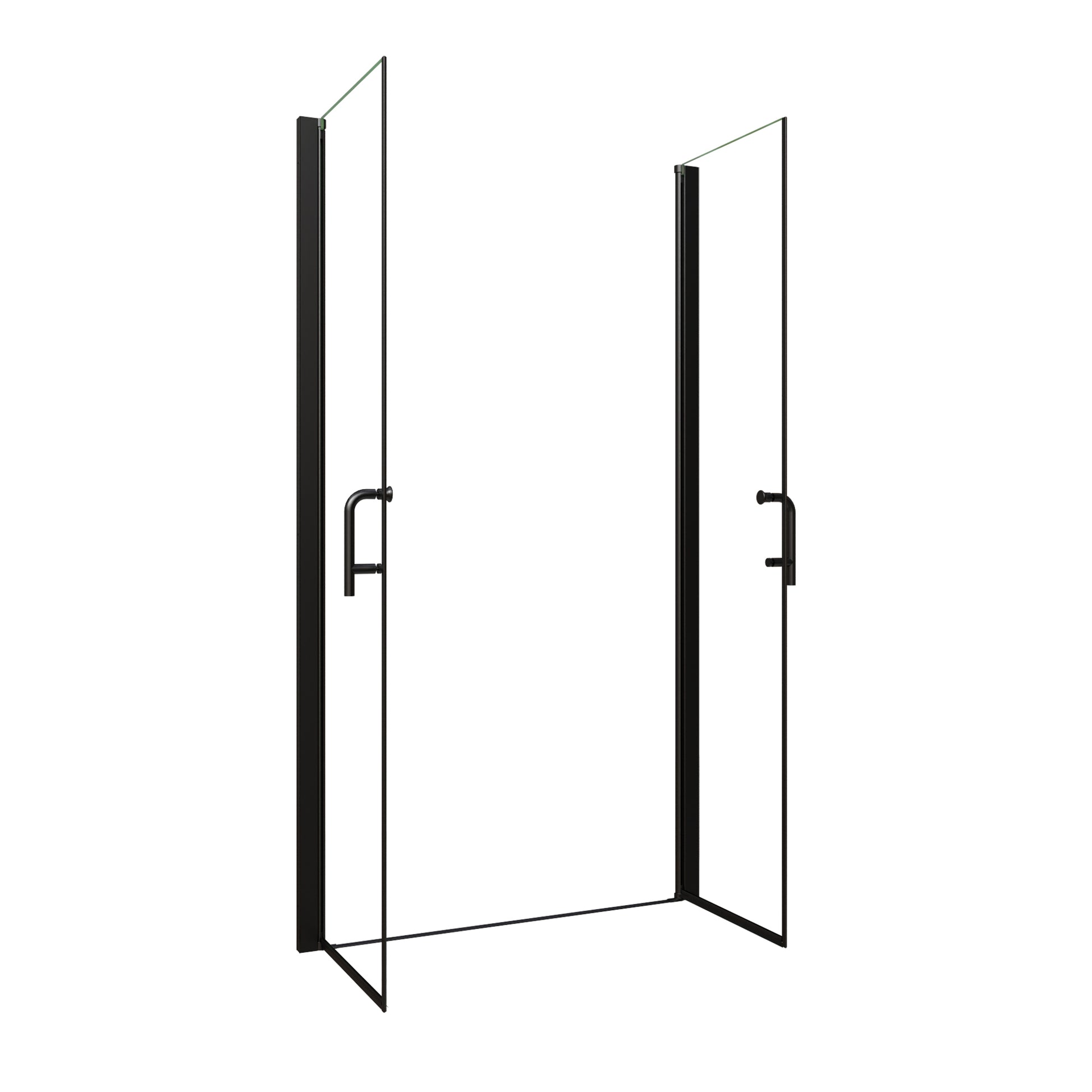 42" x 72" Framed Sliding Shower Door with Soft-Close Mechanism and 6mm Tempered Glass