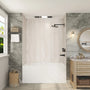 60"x36"x96" SMC Shower Wall Panels, Waterproof Grout-Free Shower Surround in 4 Finishes