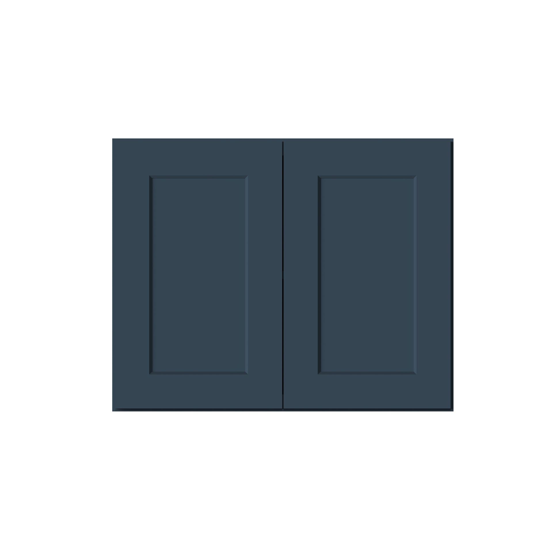 Cyber Grey RTA 24"-36"W x 12"D x 12"-24"H 17-Size Double Doors Short Wall Cabinet