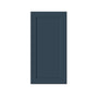 Cyber Grey RTA 9"-21"W x 12"D x 30"-42"H 15-Size Standard Wall Cabinet with Door and Shelves