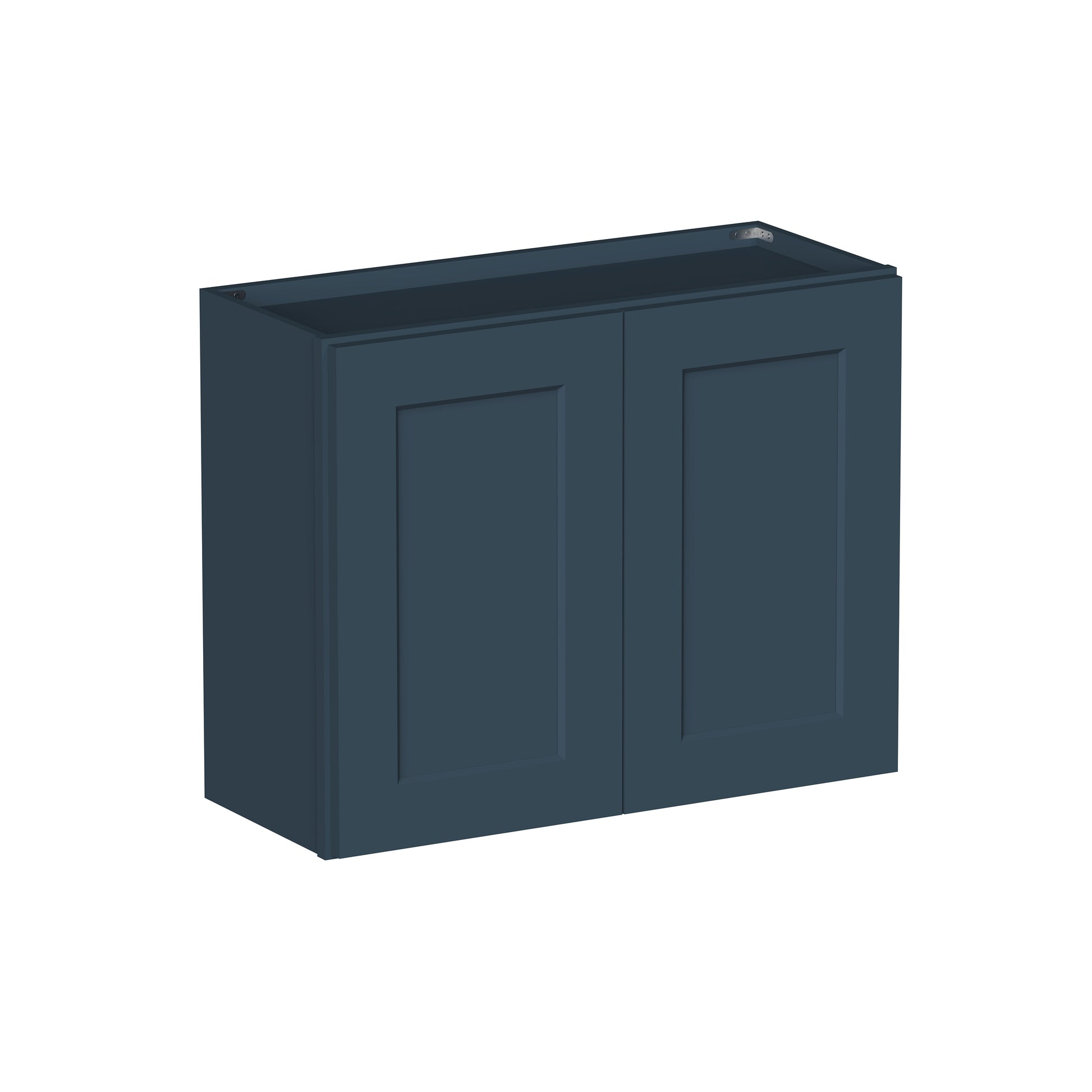 Cyber Grey RTA 24"-36"W x 12"D x 12"-24"H 17-Size Double Doors Short Wall Cabinet