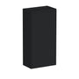 Slim Ebony Black Shaker RTA 9"-21"W x 30"/36"/42"H x 12"D 15-Size Single Door Standard Wall Cabinet