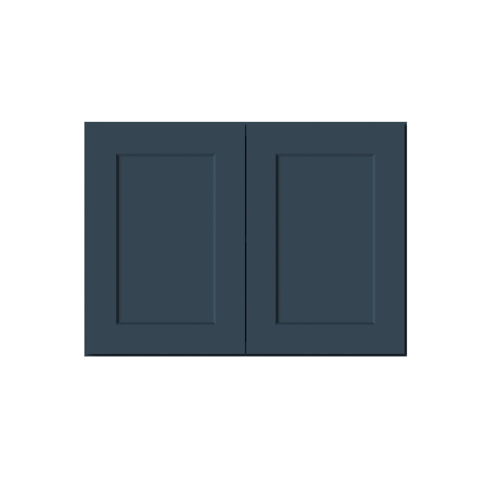 Cyber Grey RTA 24"-36"W x 12"D x 12"-24"H 17-Size Double Doors Short Wall Cabinet