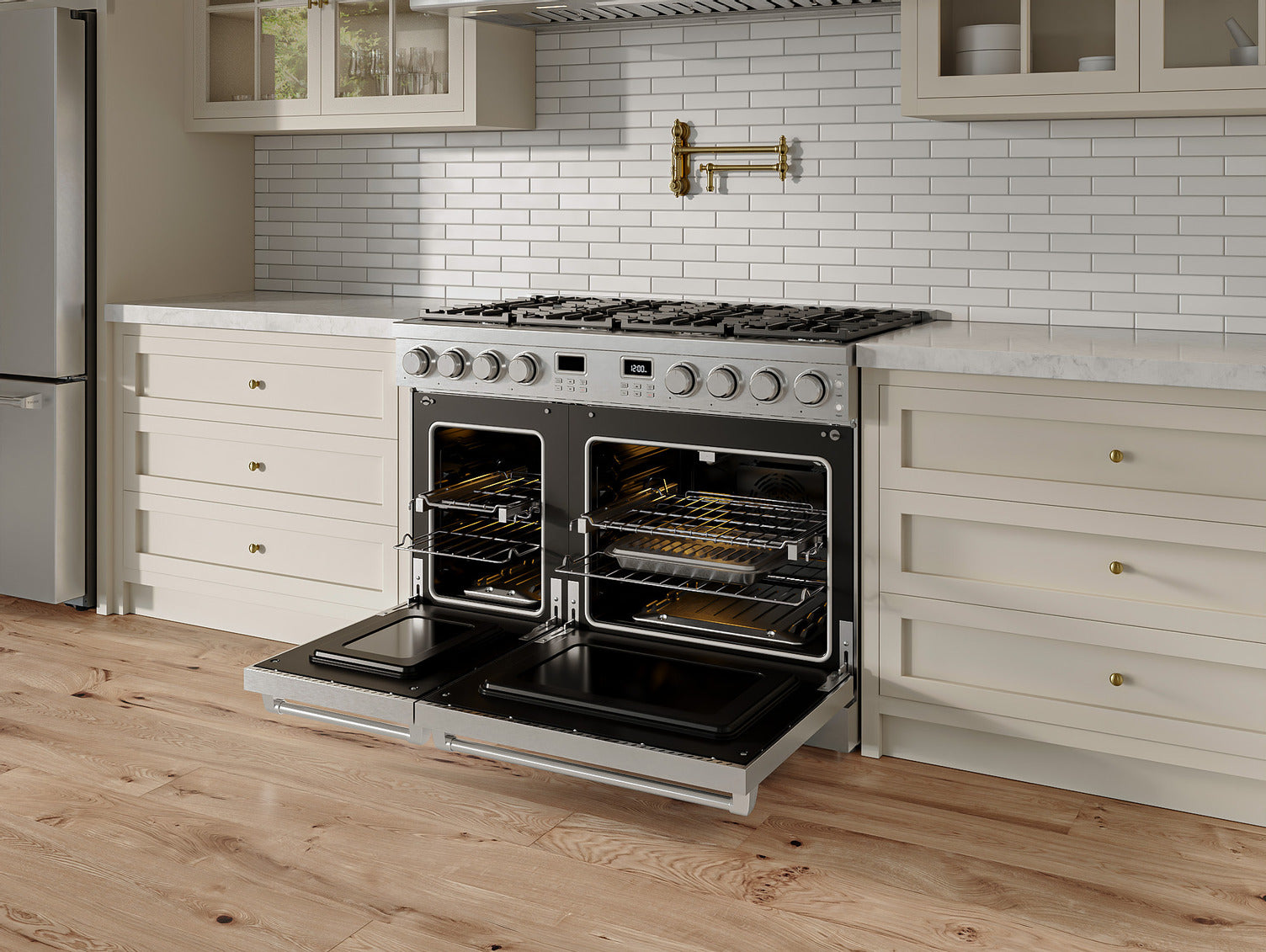 48 Inch Gas Range – Contemporary Professional