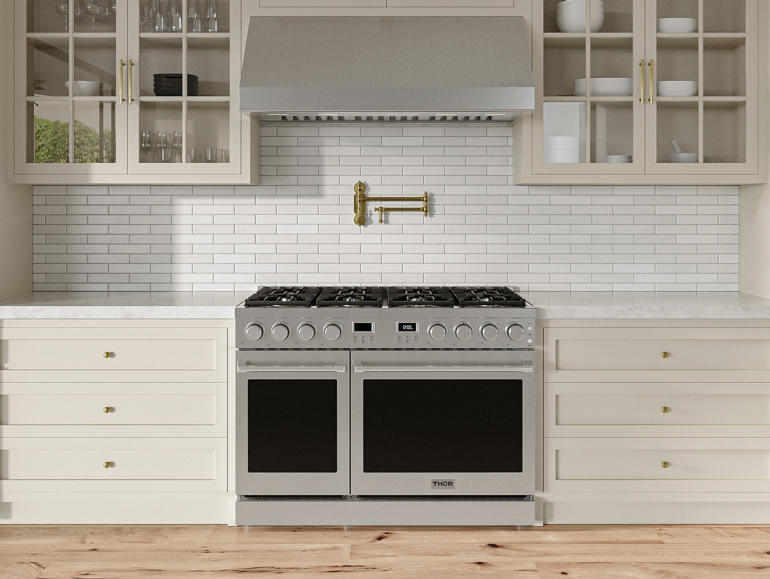 48 Inch Gas Range – Contemporary Professional