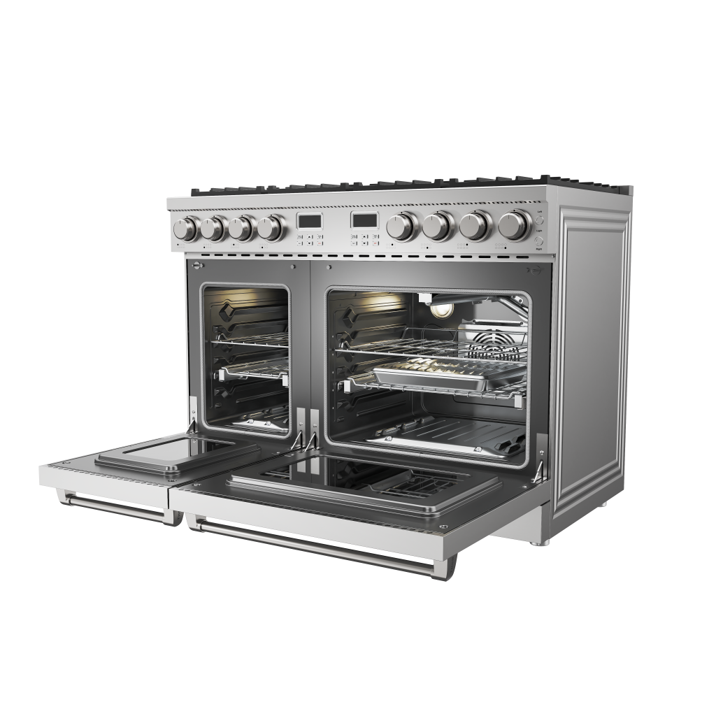 48 Inch Gas Range – Contemporary Professional