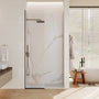 European-Style SMC Shower Base with Anti-Slip Design in Black or White