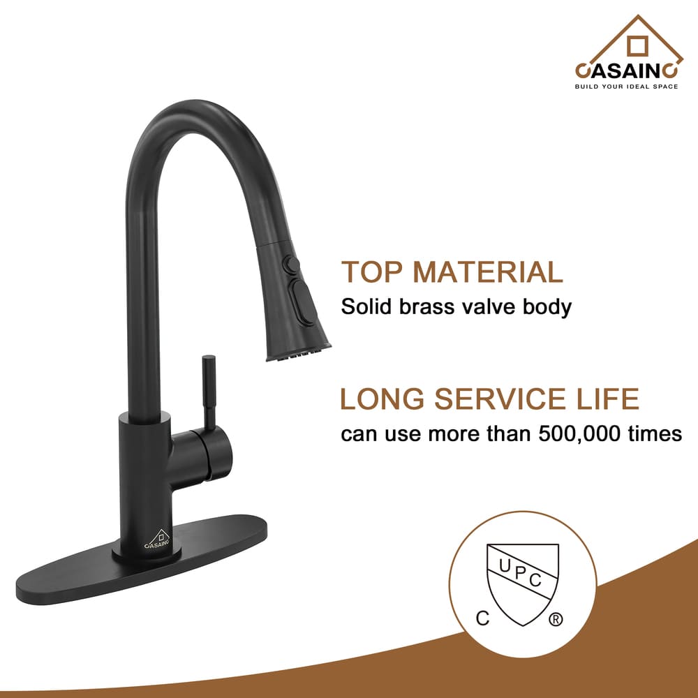 copy Stainless Steel Workstation Sink & Faucet Set black