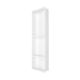 12.2" x 28.7"/39.3" Glossy White SMC Shower Niche with 1 or 2 Shelves