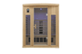 3-Person Hemlock Sauna Room with Digital Controls and Fast Heat-Up Performance
