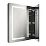 30"/36"x36" Double Doors Bathroom Medicine Cabinet with Anti Fog LED Mirror
