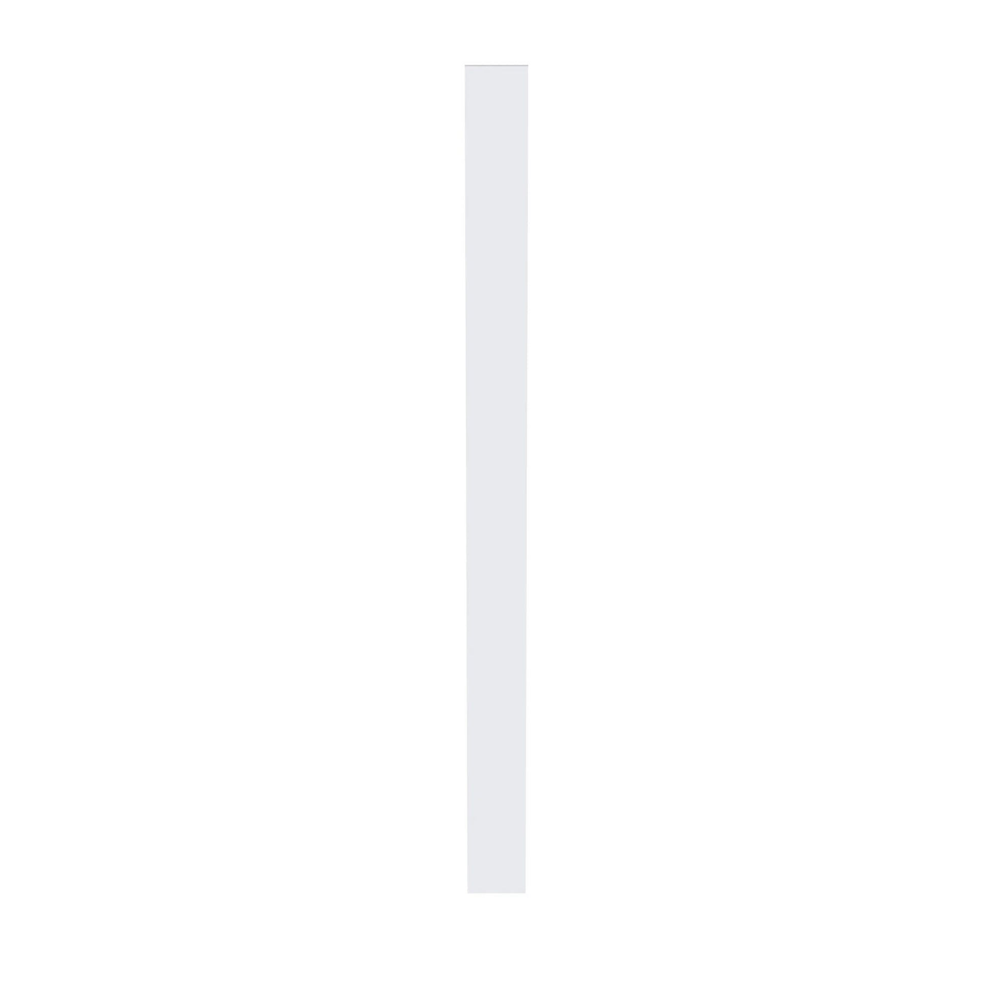 3"/6"W x 42"/96"H x 3/4"D 4-Size Inset Wall Filler - Truffle Brown