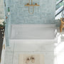 60"x30"/32" Grey One-Piece SMC Shower Pan Base with Anti-Slip Texture