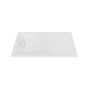 60"x32"/36" Curbless SMC Shower Base with Flamed Rock Slip-Resistant Surface, Reversible Drain