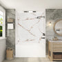 60"x36"x96" SMC Shower Wall Panels, Waterproof Grout-Free Shower Surround in 4 Finishes