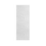 60" x 36" x 75"/96" 2-Size Matte White SMC Small Brick Texture Shower Wall Panels