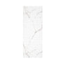 60" x 36" x 75"/96" 2-Size Matte White SMC Subway Tile Shower Wall Panels with Marble-Look Veining