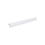 96"W x 1"H x 1“D Inset Outside Corner Molding - Truffle Brown