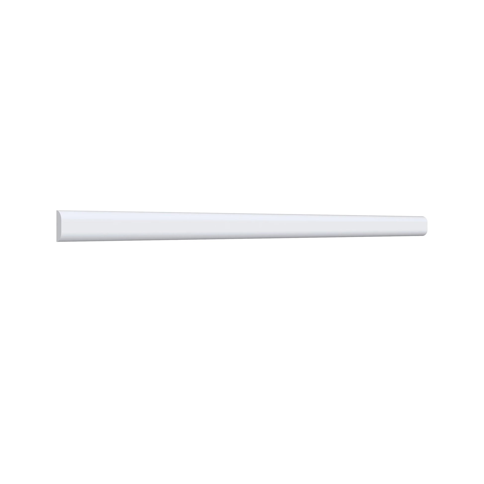 96"W x 3/4"H x 1/4"D Inset Batten Molding - Truffle Brown