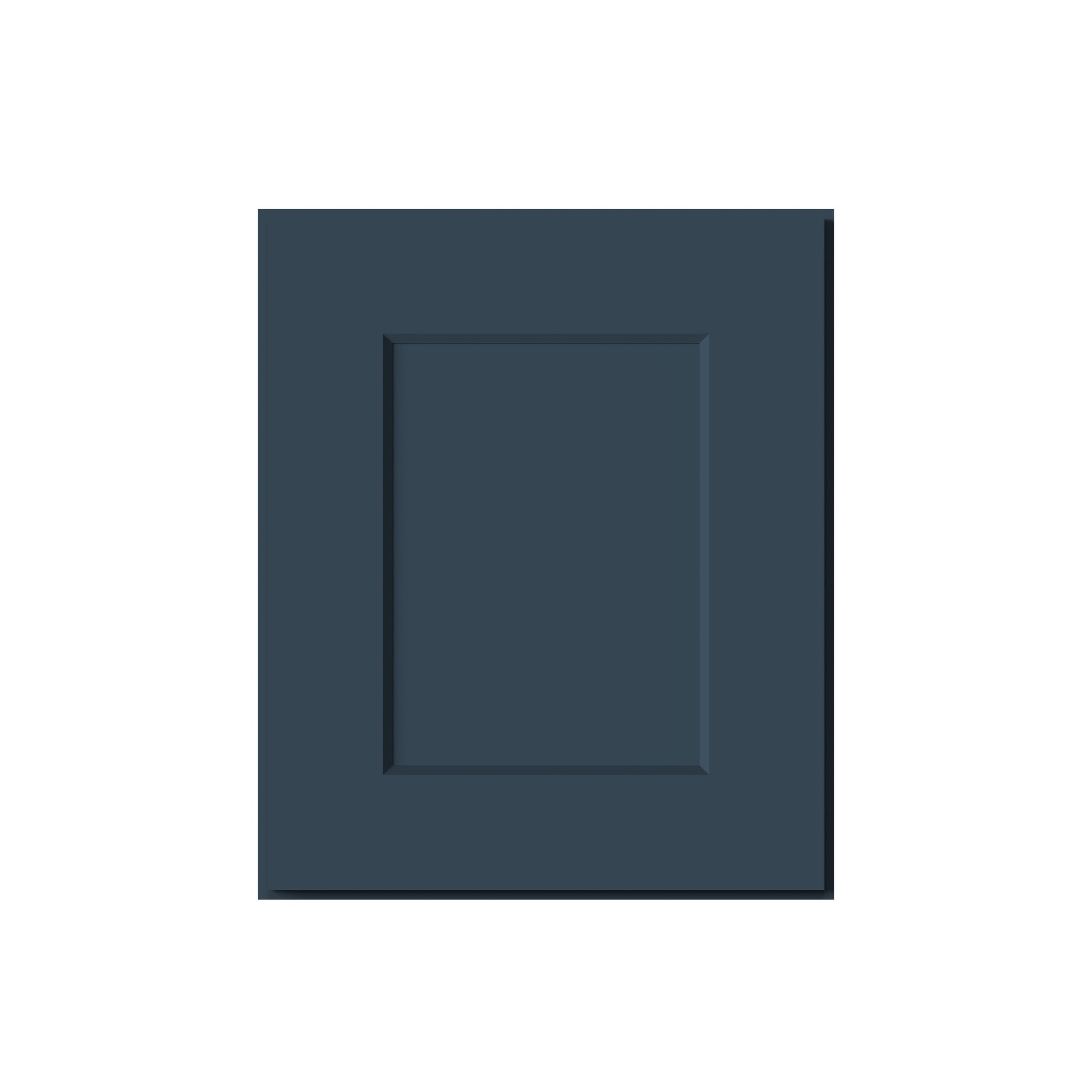 Cyber Grey RTA 12"-21"W x 12"D x 18"H 4-Size Single Door Short Wall Cabinet