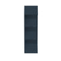 Cyber Grey RTA 12"W x 9"D x 30"/36"/42"H Open Wall End Shelf