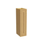 Inset Hazelnut Oak RTA 9-21"W x 30-42"H x 13.5"D 15-Size Single Door Wall Cabinet