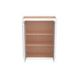 Inset Origami White RTA 24-36"W x 30-42"H x 13.5"D 15-Size Double Doors Wall Cabinet