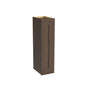 Inset Truffle Brown RTA 9-21"W x 30-42"H x 13.5"D 15-Size Single Door Wall Cabinet