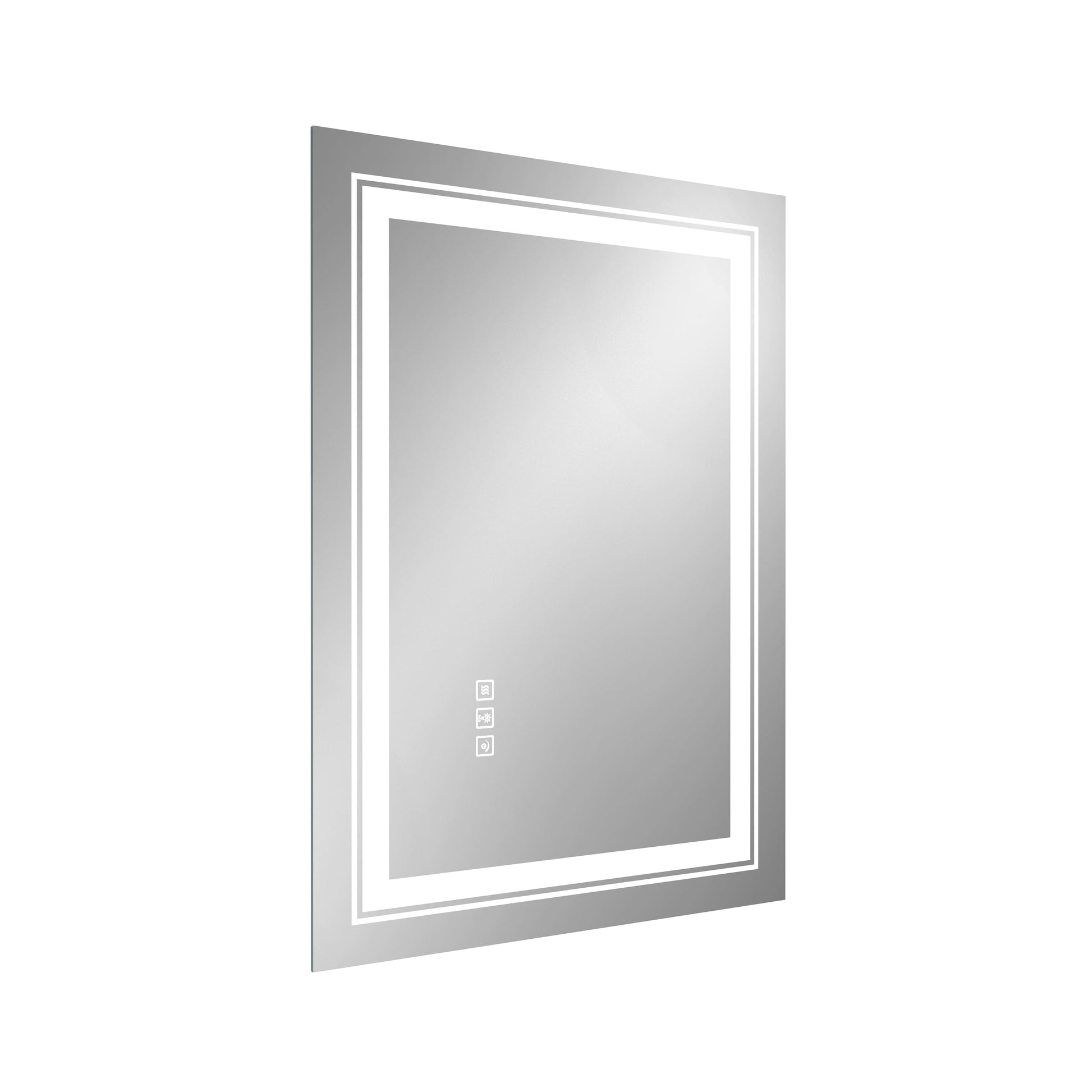 RGB Smart Control Backlit Bathroom Mirror with Dimmable Touch, Anti Fog