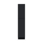 Slim Ebony Black Shaker RTA 18"W x 84"/90“/96”H x 27"D Tall Pantry Cabinet with 2 Doors and Shelves