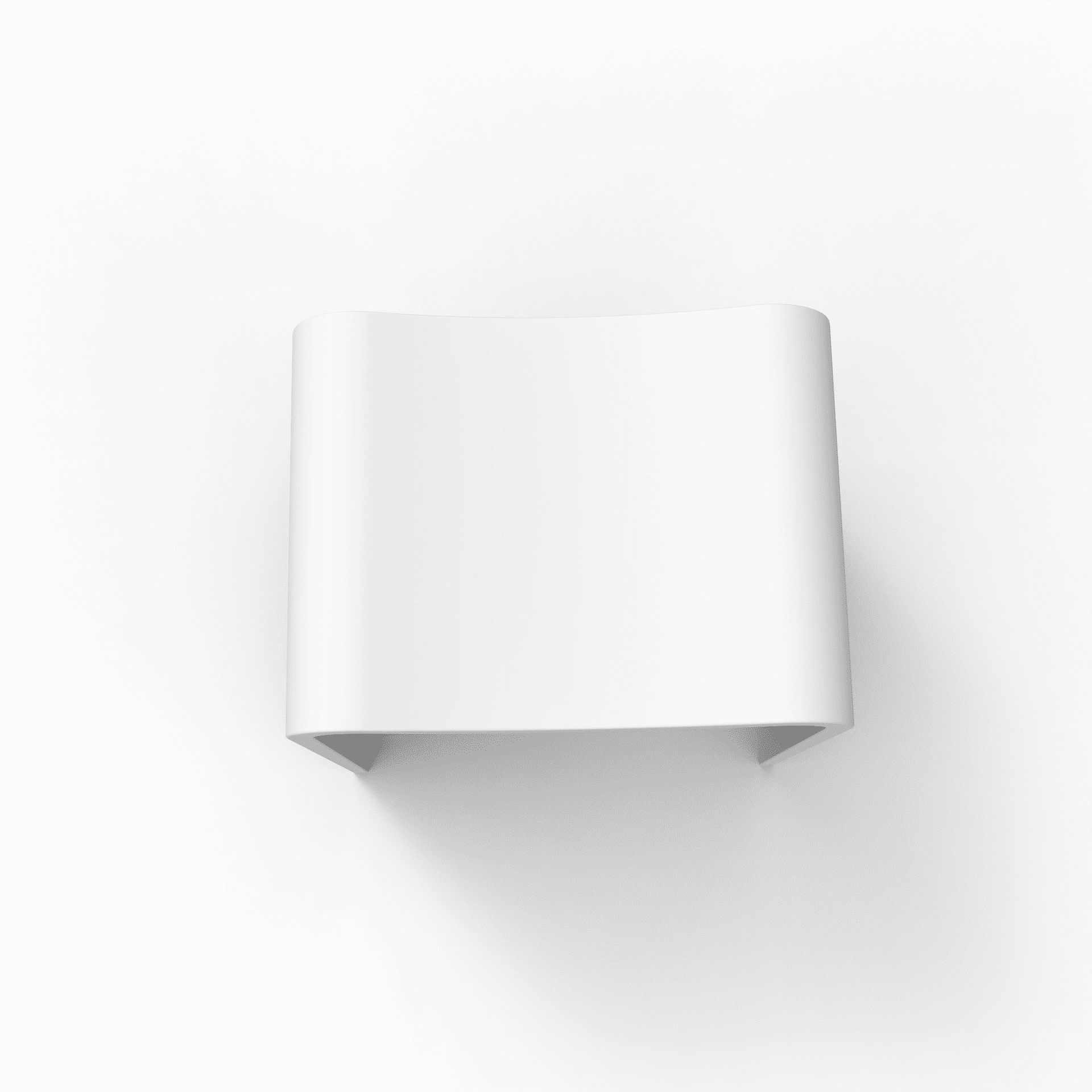 Solid Surface U-Shaped Shower Stool in Matte White / Matte Black