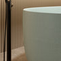51" Freestanding Stone Resin Soaking Tub with Smooth Hand-Polished Surface, Pine Crest, Shadow Whisper