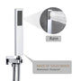 12" Thermostatic Complete Shower System with Rough-in Valve & 6 Body Jets