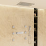 20*14 inch 5-Function Luxury Shower System with LED Lights and Slide Bar