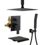 10-inch/12inch 3-Function Shower System With Bathtub Spout