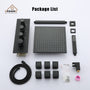 12" Ceiling-Mounted Rainfall Shower System with Handheld & Body Jets