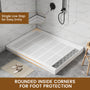 48x36” SMC Solid White Shower Base with Non-Slip Surface, CUPC Certified