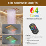 20*14 inch Ceiling-Mounted Luxury Shower System with LED Lights