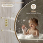 12-inch 3-Function Thermostatic Rain Shower System with Body Jets & Slide Bar