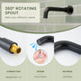 10-inch 4-Function Wall-Mounted Dual Shower System with Tub Filler