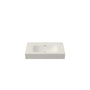 32 in. Solid Surface Wall-Mounted Basin Sink with Single Faucet Hole