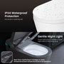 Modern Antibacterial Ceramic Smart Toilet with Side Ambient Lighting