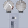 CASAINC 2 Function 10" Ceiling Mount Dual Shower Heads Shower System With Sliding Rod Shower Hand