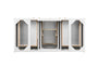 James Martin Chicago 48" Single Vanity Cabinet with Shelves & Drawers
